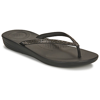 Zapatos Mujer Chanclas FitFlop IQUSHION SPARKLE Negro
