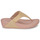Zapatos Mujer Chanclas FitFlop LULU SHIMMERLUX TOE-POST SANDALS Rosa / Oro