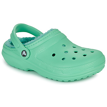 Zapatos Zuecos (Clogs) Crocs Classic Lined Clog Verde