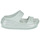 Zapatos Mujer Zuecos (Mules) Crocs CLASSIC CRUSH GLITTER SANDAL Blanco