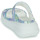 Zapatos Mujer Zuecos (Mules) Crocs CLASSIC CRUSH BUTTERFLY SANDAL Azul / Blanco