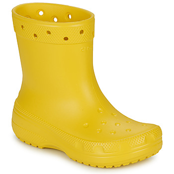 Zapatos Mujer Botas de caña baja Crocs Classic Rain Boot Amarillo