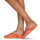 Zapatos Mujer Chanclas Crocs Crocs Splash Glossy Flip Naranja