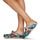 Zapatos Zuecos (Clogs) Crocs Classic Retro Resort Clog Negro / Multicolor