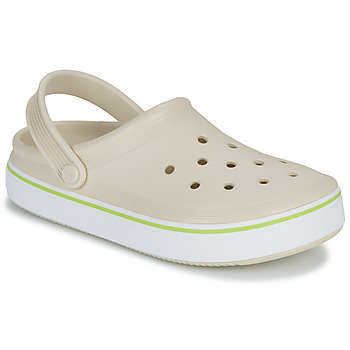 Zapatos Zuecos (Clogs) Crocs Crocband Clean Clog Beige