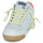 Zapatos Mujer Zapatillas bajas Semerdjian TALINE-9325 Blanco / Plata / Naranja