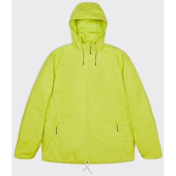 textil Hombre Chaquetas Rains Padded Nylon Jacket Lime Verde