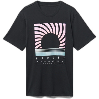 textil Hombre Tops y Camisetas Hurley T-shirt  Everyday Horizon Negro