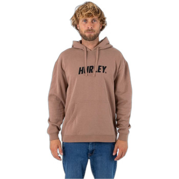 textil Hombre Sudaderas Hurley Sweatshirt  Fastlane Solid Marrón