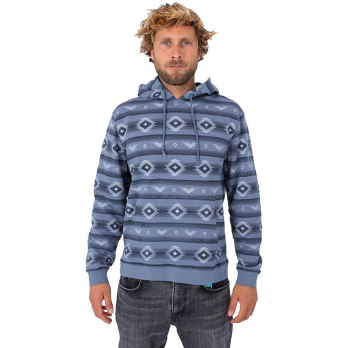 textil Hombre Sudaderas Hurley Sweatshirt à capuche  Oceancare Sioux Azul