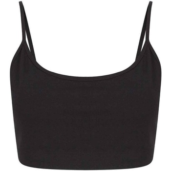 textil Mujer Camisetas sin mangas Sf SK230 Negro