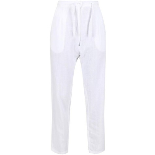 textil Mujer Pantalones Regatta  Blanco