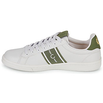 Fred Perry B721 LEA/GRAPHIC BRAND MESH Oliva