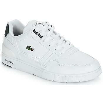Zapatos Niños Zapatillas bajas Lacoste T-CLIP Blanco / Verde