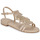 Zapatos Mujer Sandalias Maison Minelli F632119METPLATINE Oro