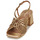 Zapatos Mujer Sandalias Maison Minelli F932111METPLATINE Oro
