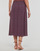 textil Mujer Faldas Esprit skirt midi aop Multicolor