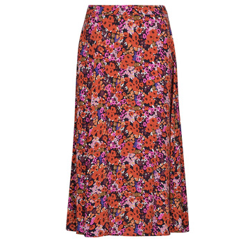 textil Mujer Faldas Esprit skirt aop Multicolor