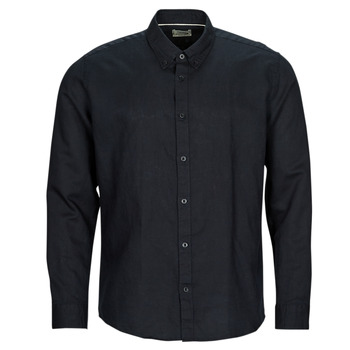 textil Hombre Camisas manga larga Esprit N Linen SH Negro