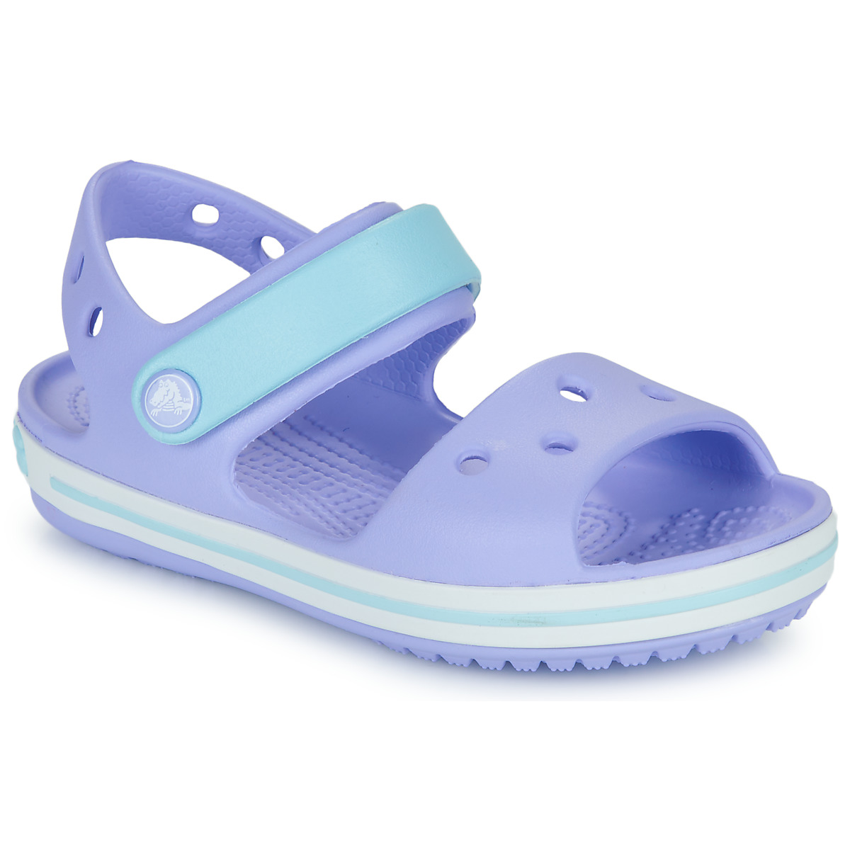 Zapatos Niños Sandalias Crocs Crocband Sandal Kids Azul