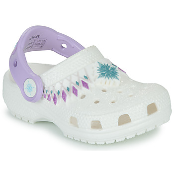 Zapatos Niña Sandalias Crocs Cls FL I AM Frozen II CgT Blanco