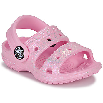 Zapatos Niña Sandalias Crocs Classic Crocs Glitter Sandal T Rosa