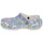 Zapatos Niña Zuecos (Clogs) Crocs Classic Butterfly Clog K Blanco / Violeta
