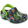 Zapatos Niño Zuecos (Clogs) Crocs Classic Lightning Bolt CgT Negro