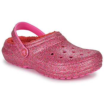 Zapatos Niña Zuecos (Clogs) Crocs Classic Lined ValentinesDayCgK Rojo