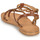 Zapatos Mujer Sandalias Les Tropéziennes par M Belarbi HILITRES Marrón / Oro