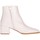 Zapatos Mujer Botas de caña baja Albano  Blanco