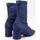 Zapatos Mujer Botines Pedro Miralles 24371 Azul