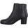 Zapatos Mujer Botines Tamaris BOTIN  85303 PIEL NEGRA Negro