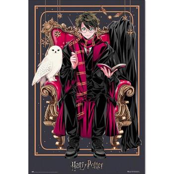 Casa Afiches / posters Harry Potter TA9770 Negro
