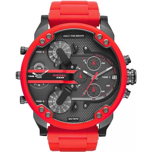 Relojes & Joyas Hombre Reloj Diesel DZ7370-MR DADDY 2.0 Rojo