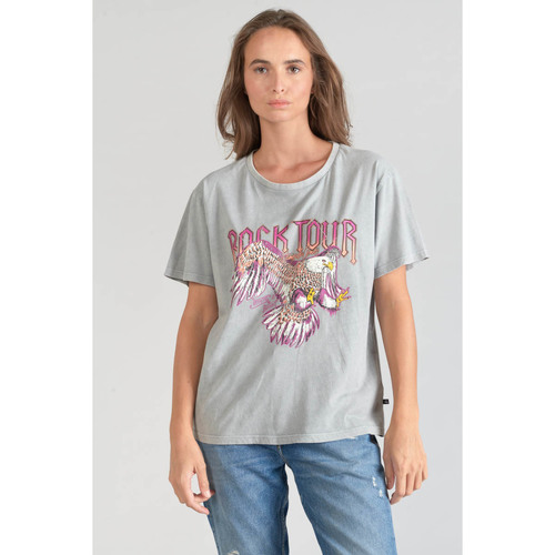textil Mujer Tops y Camisetas Le Temps des Cerises Camiseta NIXON Gris