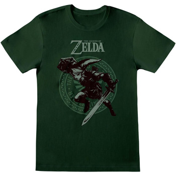 textil Camisetas manga larga Legend Of Zelda HE1058 Verde