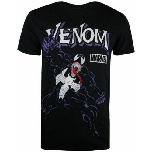 textil Hombre Camisetas manga larga Venom Attack Negro