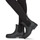 Zapatos Mujer Botas de agua Tommy Hilfiger MATT ANKLE RAINBOOT WITH ELASTIC Negro