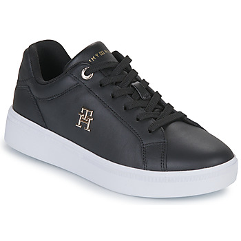 Zapatos Mujer Zapatillas bajas Tommy Hilfiger TH COURT SNEAKER Negro