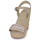 Zapatos Mujer Sandalias Tommy Hilfiger SEASONAL WEBBING WEDGE Beige