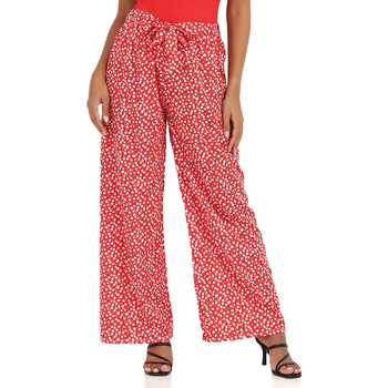 textil Mujer Pantalones La Modeuse 18714_P53096 Rojo