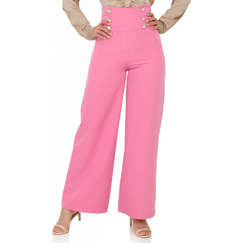 textil Mujer Pantalones La Modeuse 18920_P53815 Rosa