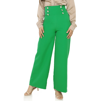 textil Mujer Pantalones La Modeuse 18921_P53819 Verde