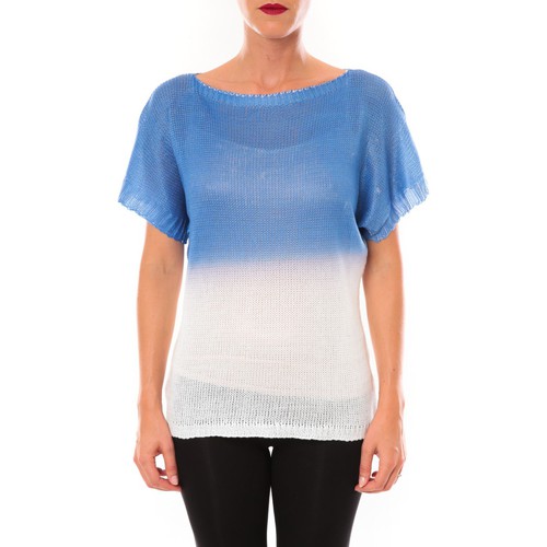 textil Mujer Tops / Blusas De Fil En Aiguille Top Carla bleu Azul