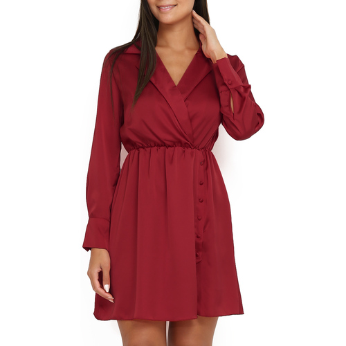 textil Mujer Vestidos La Modeuse 20756_P57209 Rojo