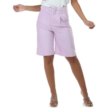 textil Mujer Shorts / Bermudas La Modeuse 21106_P57917 Violeta