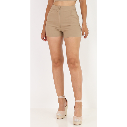 textil Mujer Shorts / Bermudas La Modeuse 21151_P58091 Marrón