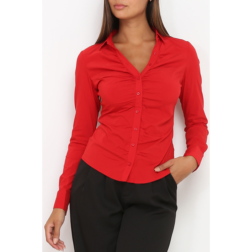 textil Mujer Camisas La Modeuse 21685_P48302 Rojo