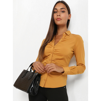 textil Mujer Camisas La Modeuse 21687_P48310 Amarillo